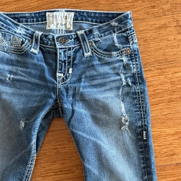 Big Star Women's Blue Boot Cut Jeans - Picture 8 of 10